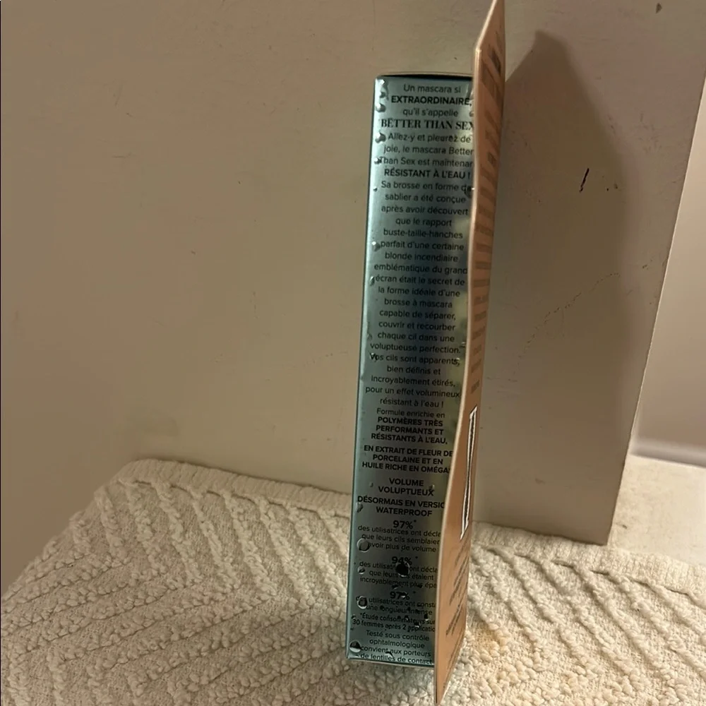 Too Faced Better Than Sex Waterproof Mascara Voluptuous Volume Black 8 oz